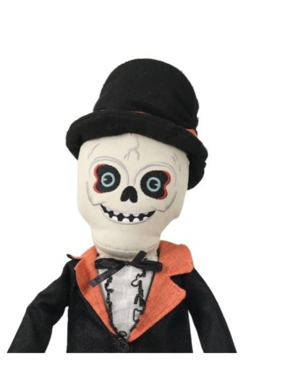 NWT Retro Large Skeleton Shelf Sitter Top Hat Goth Ashland Michaels Home Decor
